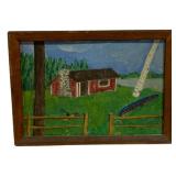 Oil on Board - 15 x 10.5