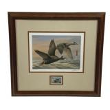 1996 Federal Duck Stamp Print by William Goebel
