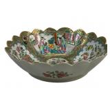 Rose Medallion Bowl - 10.5" Round