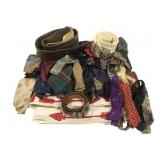 Lot of Assorted Items - Belts, Ties & More