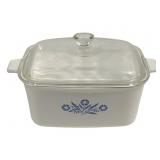Unusual Corningware Dish w/ Lid - 9 x 6 x 5