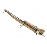 Bristol Steel Fishing Rod w/ storage bag