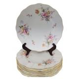 8 Royal Crown Derby "Derby Posies" Plates