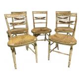 Vintage Set of 5 Dining Chairs