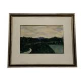 Watercolor by Alice Bruning 18 x 21.5