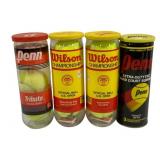 4 Tubes Tennis Balls