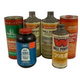 6 Bottles of Smokeless Powder