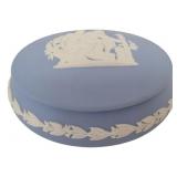 Vintage Wedgwood Jasperware lidded trinket box