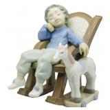 Lladro 5846 All Tuckered Out Figurine 5.5"