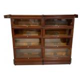 Globe-Wernicke Mahogany Stacking Bookcase