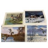 Lot of Ducks Unlimited Lithographs