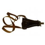 Lead Shot Leather Pouch - 9 x 5