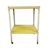 Rolling Metal Cart - 29 x 22 x 16