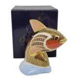 Royal Crown Derby Guppy Tropical Fish Figurine