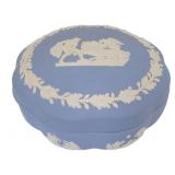 Vintage Wedgwood Jasperware Round Trinket Box