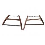 2 Antique Buck Saws - 35 x 27