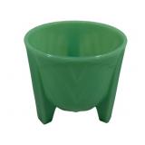 McKee Jadeite Footed Cachepot