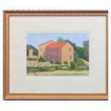 Framed Oil on Board Signed