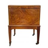 George III Style English Inlaid Cellarette