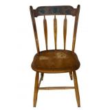 Wooden Chair - 17 x 17 x 34