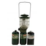 Coleman Propane lantern w/2 extra tanks