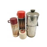 Lot of Assorted Thermos & More