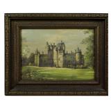 Glamis Castle Framed Print by Noel H. Leaver