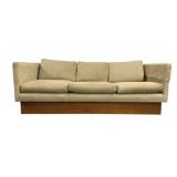 Mid-Century Platform Sofa Att to Milo Baughman