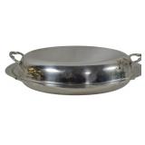 Poole Sterling Silver Covered Vegetable Dish