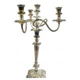 Suckling Limited Co. Silverplate Candleabra