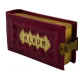 Vintage Tintype Photo Album 2x3.5x1