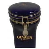 Gevalia Coffee Container - 7.5" Tall