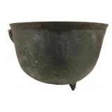 Cast Iron Footed Cauldron - 13 x 21