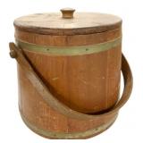Antique Sugar Bucket - 11 x 11