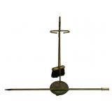 Brass Fireplace Set - 29 x 8 x 41