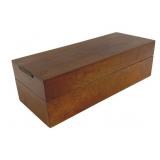 Library Bureau of Canada Wood Box - 15 x 6 x 4.5