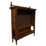 Spindle Gallery Open Front Bookcase