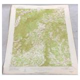 Elliston Quadrangle Map - 21 x 17