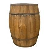 Antique Wooden Open Barrel - 28 x 20