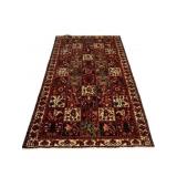 Hand Woven Bakhtiari Wool Rug 117 x 62