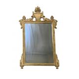 Antique French Louis XVI Giltwood Mirror