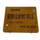 HSS Silver & Deming Drill Bit Set in Case
