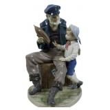 Lladro 5207 A Tall Yarn Figurine 11"