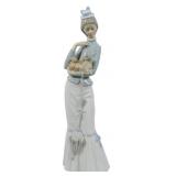 Lladro 4893 A Walk with the Dog Figurine 15"
