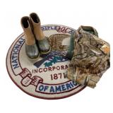 NRA Round Mat/Rug & Hunting Gear
