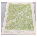 Milton Quadrangle Map - 21 x 17