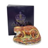 Royal Crown Derby "Otter" Figurine w/ box