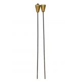 2 Outdoor Oil Lamps - 72" Tall