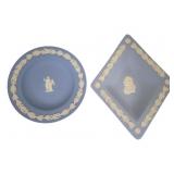 2 Vintage Wedgwood Jasperware Dishes