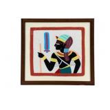 Vintage Egyptian Khayamiya Textile Art